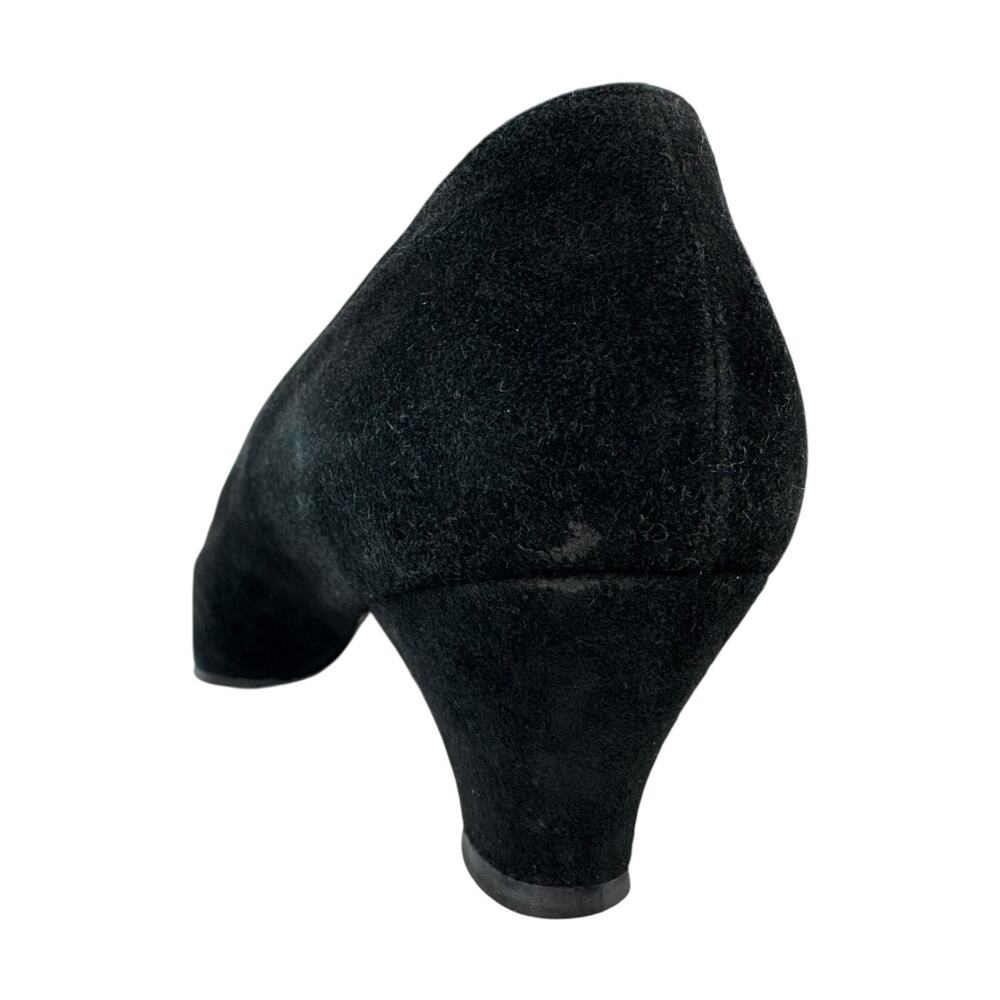 Chanel Vintage CC Suede Heels - Picture 11 of 14